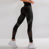 Seamless Hollow Print Leggings