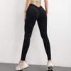 Women Sports High Waist V-back Leggings