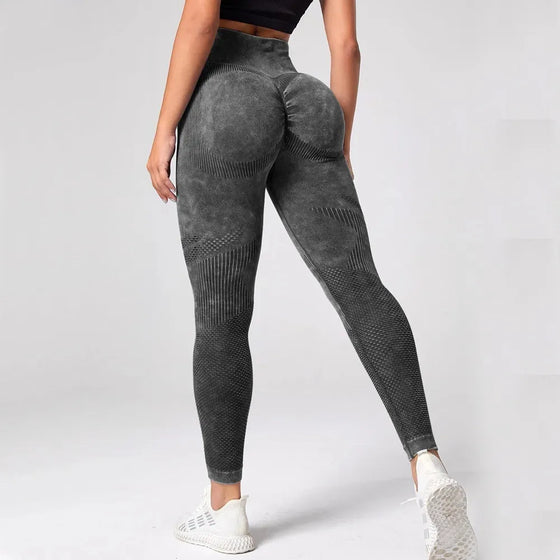 Bubble Butt Waist Scrunch Leggings