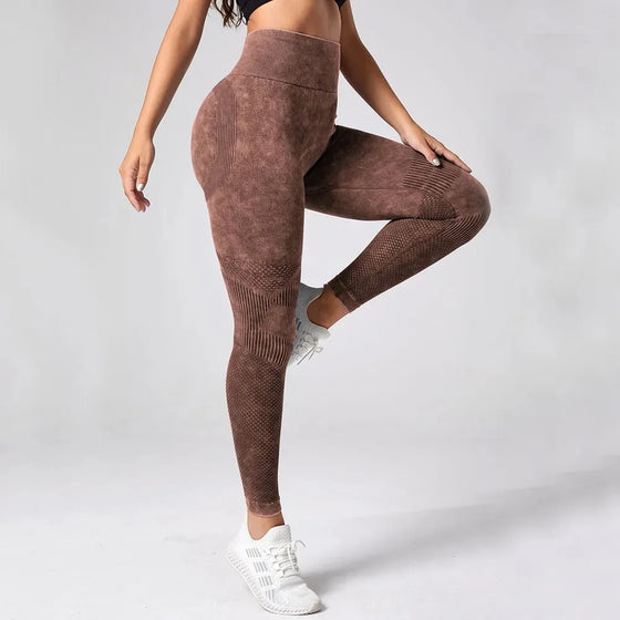 Bubble Butt Waist Scrunch Leggings