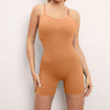 Women Cross Strap Back Short Jump Suit